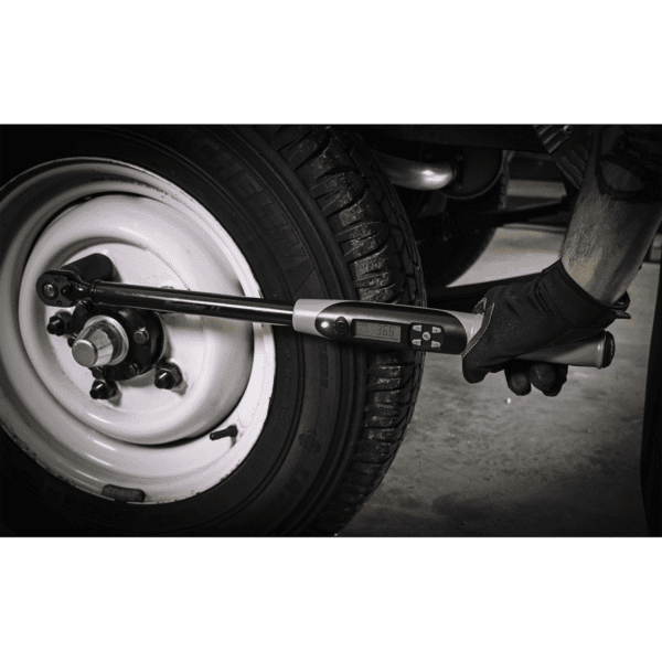 Premier Black Digital Torque Wrench with Angle Function 1/2"Sq Drive 20-200Nm