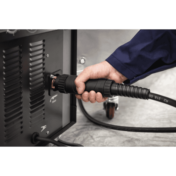 Professional Gas/Gasless MIG Welder with Binzel® Euro Torch 180A 230V