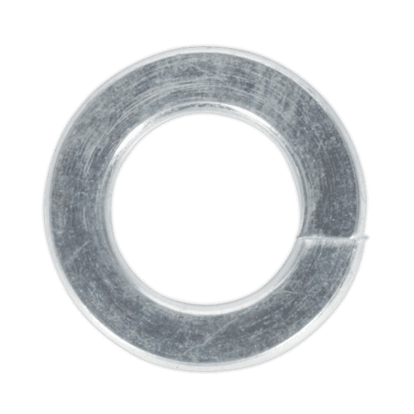 Zinc Plated Spring Washer M8, DIN 127B - Pack of 100