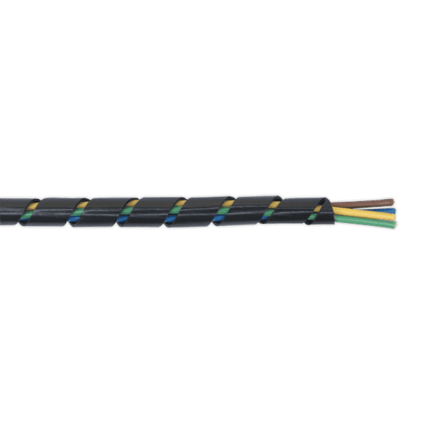 Spiral Wrap Cable Sleeving 8-16mm 10m