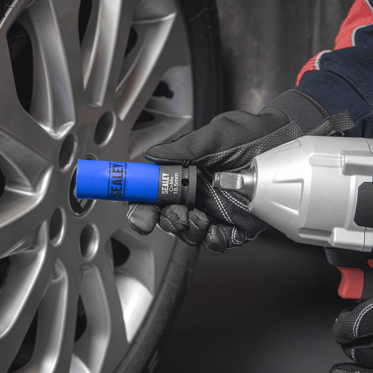 Alloy Wheel Impact Socket Set 1/2"Sq Drive 2pc - Image 4