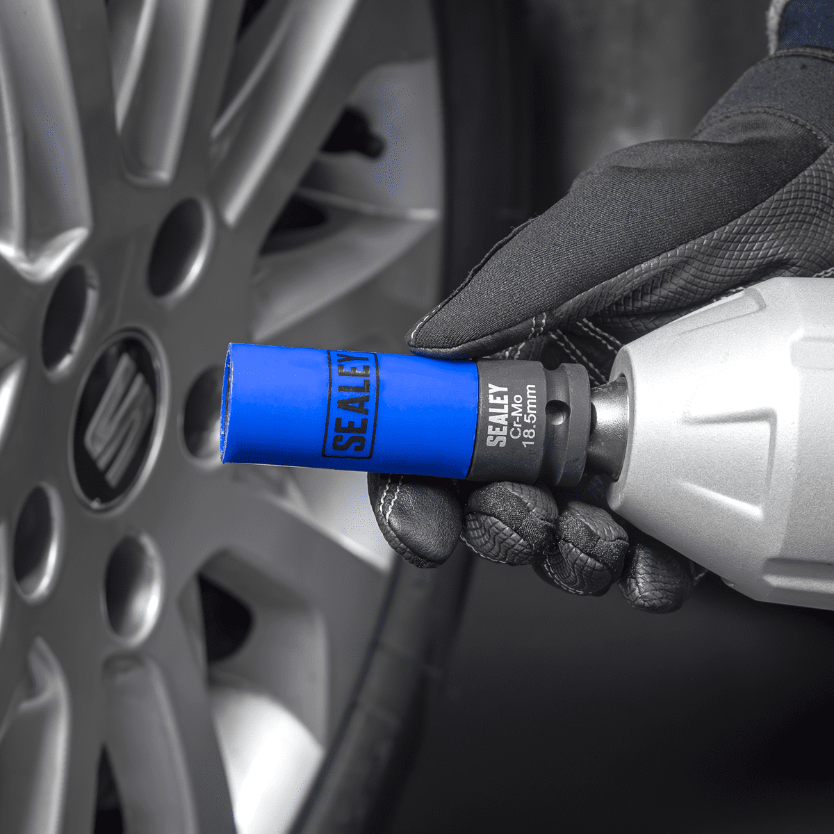 Alloy Wheel Impact Socket Set 1/2"Sq Drive 2pc - Image 8