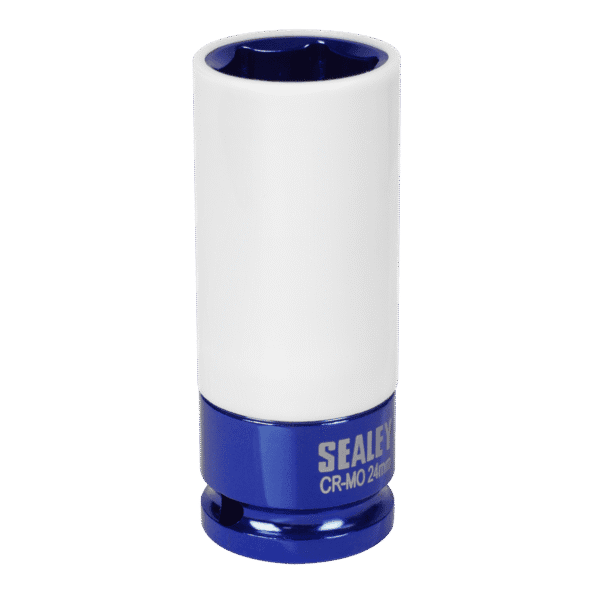 Alloy Wheel Impact Socket 1/2"Sq Drive 24mm