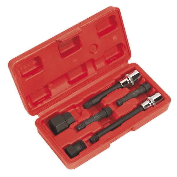 Alternator Freewheel Pulley Removal Set 6pc