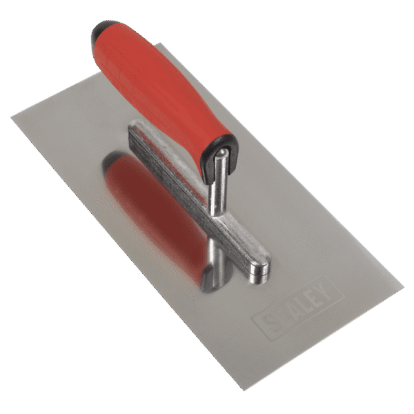 Stainless Steel Plastering Trowel with Rubber Handle 270mm