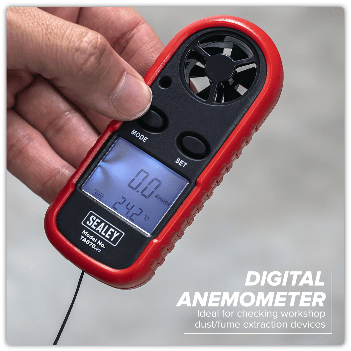 Digital Anemometer with Beaufort Scale - Image 3