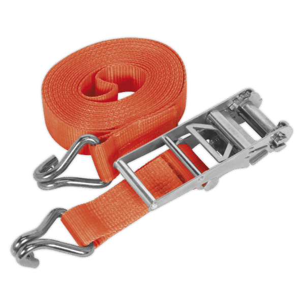 Ratchet Strap Polyester Webbing 75mm x 8m 10000kg Breaking Strength