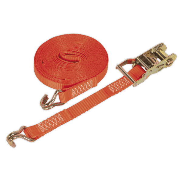 Ratchet Strap Polyester Webbing 25mm x 8m 1500kg Breaking Strength