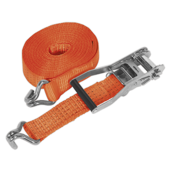 Ratchet Strap Polyester Webbing 50mm x 6m 5000kg Breaking Strength