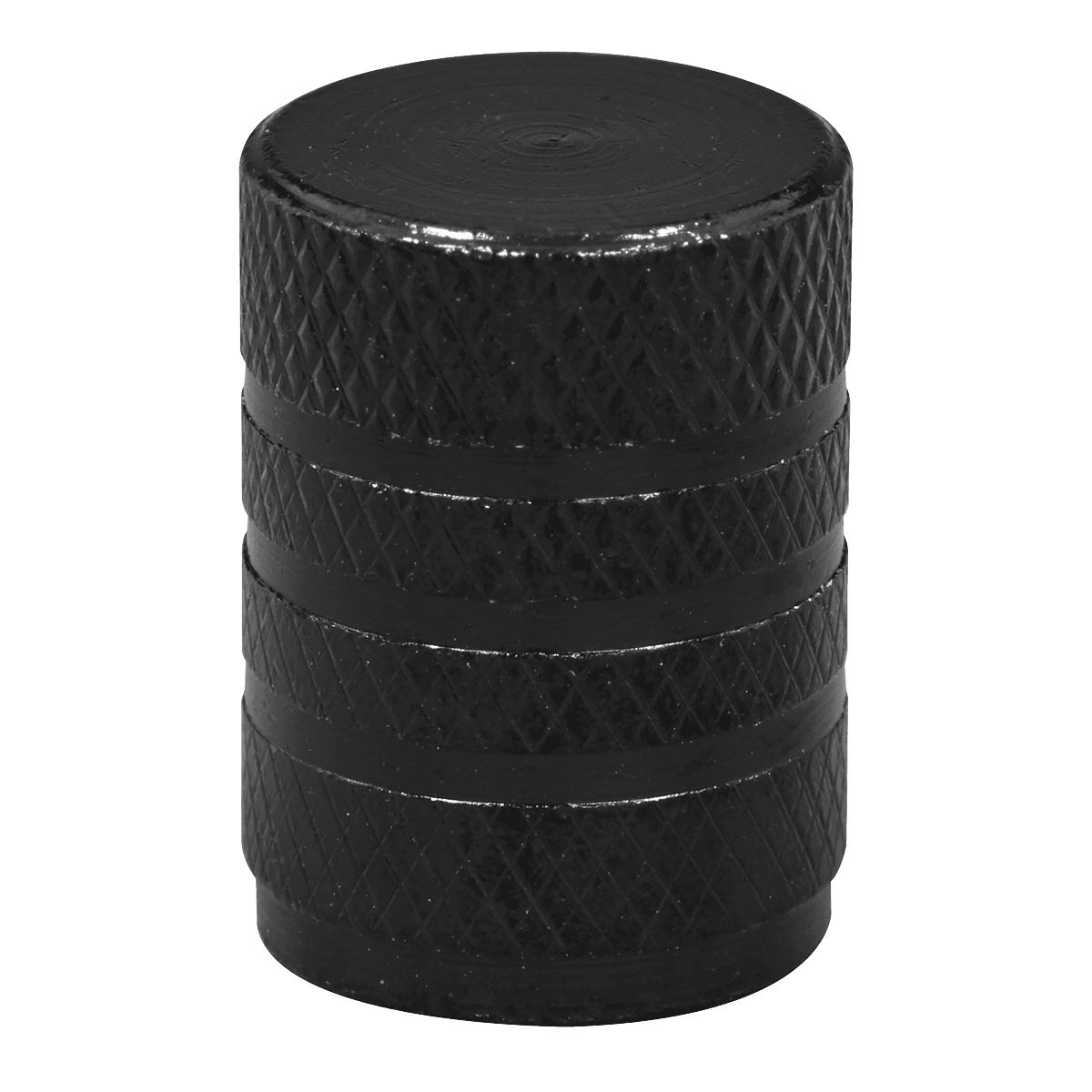 Aluminium Valve Cap 4pc - Black Anodised - Image 3
