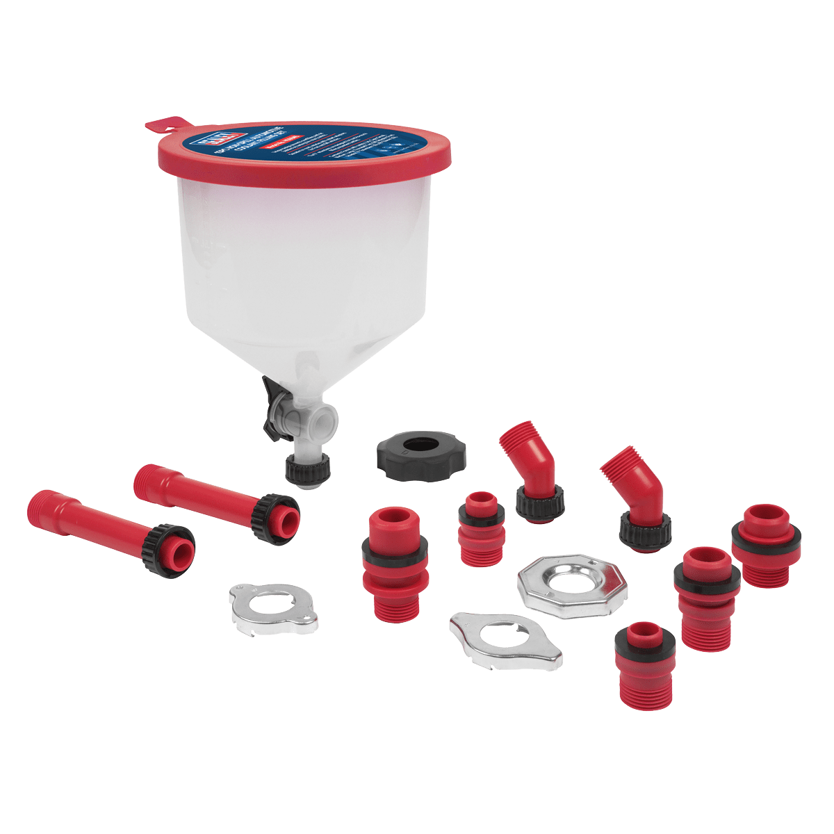 Non-Spill Automotive Coolant Filling Set 15pc - Image 7