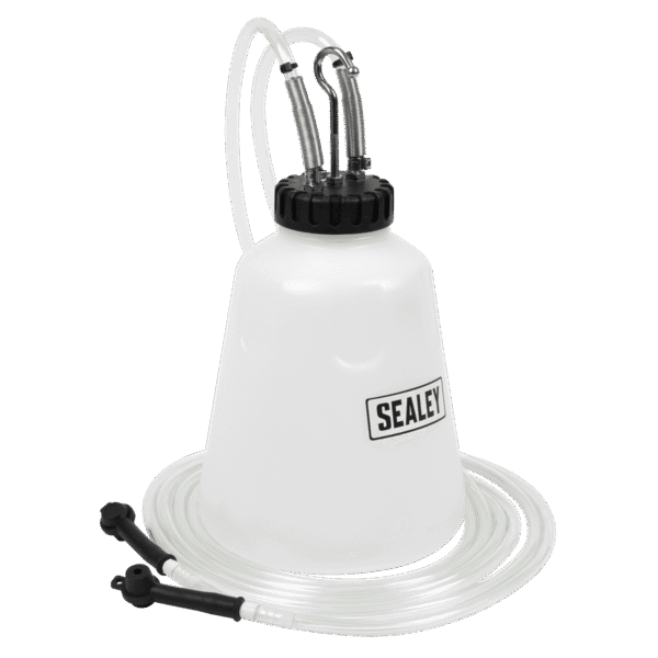 High Flow Twin Pipe Brake Bleed Bottle 2L