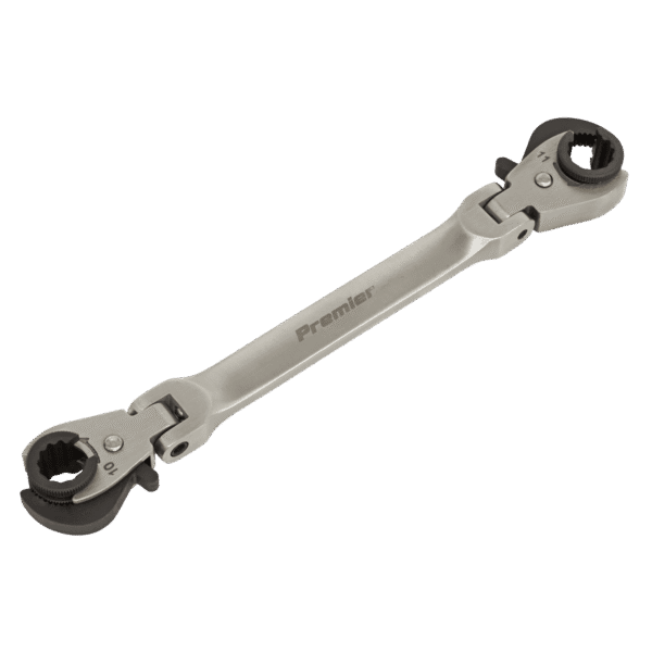 Premier Ratcheting Brake Pipe Spanner 10 x 11mm