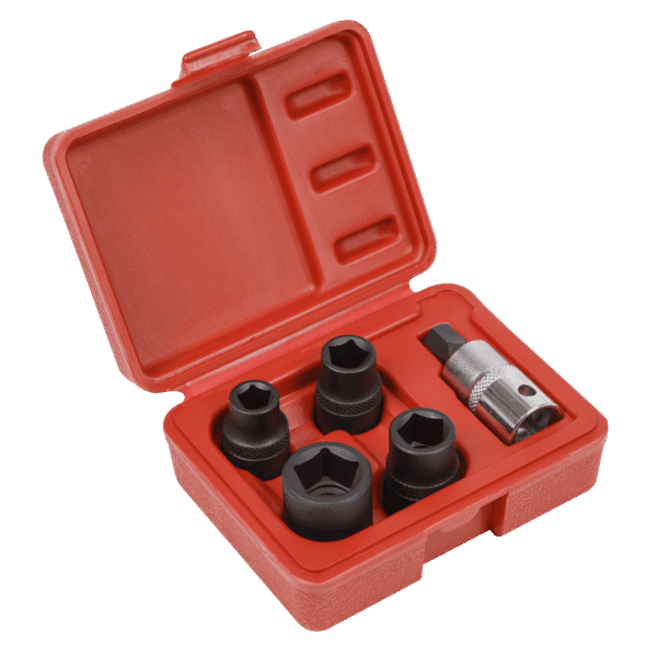 Brake Caliper Socket Set 1/2"Sq Drive 5pc