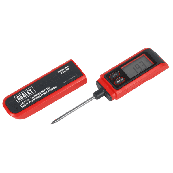Digital Thermometer with Temperature Probe