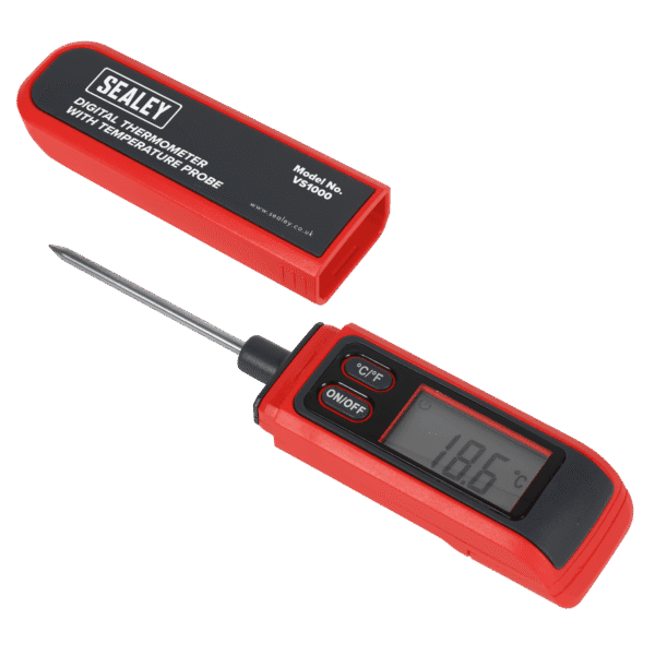Digital Thermometer with Temperature Probe