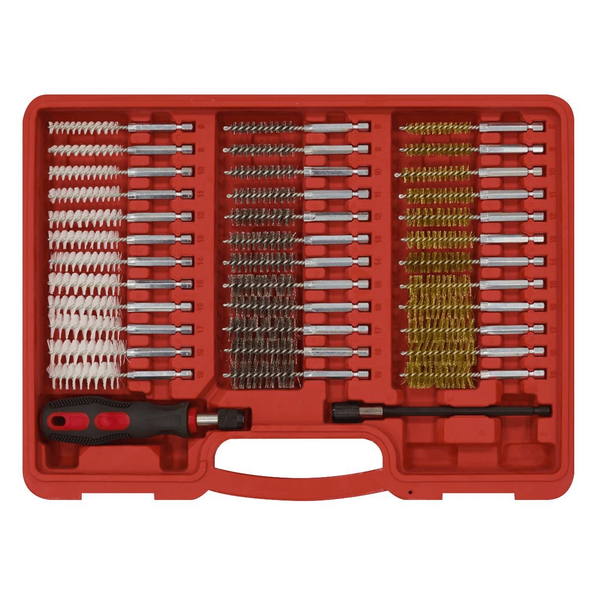 Injector Bore Cleaning Brush Set 38pc - Image 5