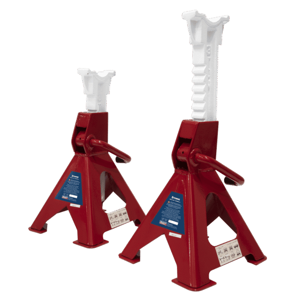 Ratchet Type Axle Stands (Pair) 3 Tonne Capacity per Stand