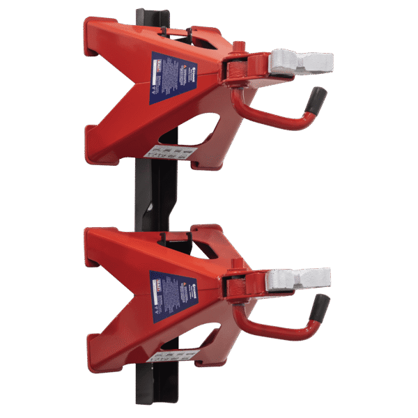 Axle Stand & Axle Stand Storage Rack Combo 6 Tonne