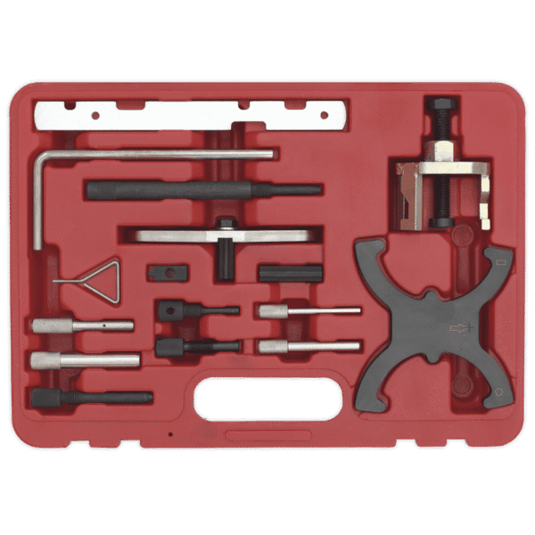 Diesel/Petrol Engine Timing Tool Combination Kit - for Ford, PSA - Belt/Chain Drive