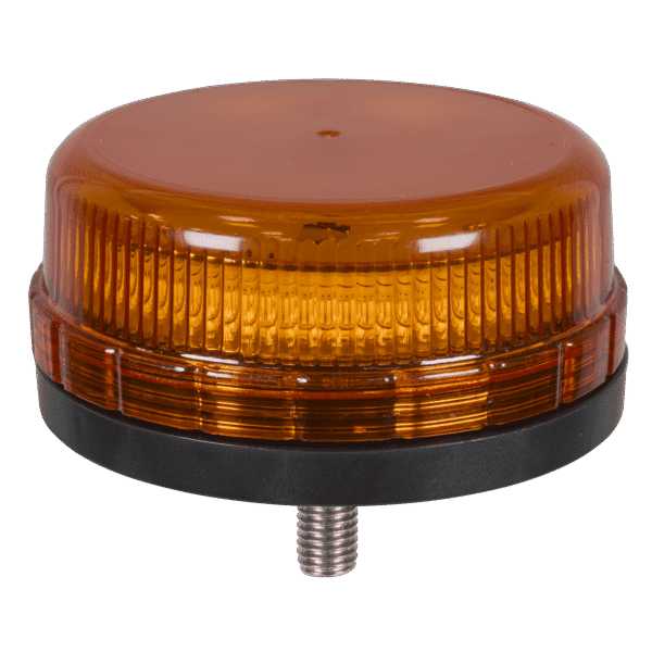 SMD LED Rotating Flashing Warning Beacon with 12mm Bolt Fixing 12V/24V