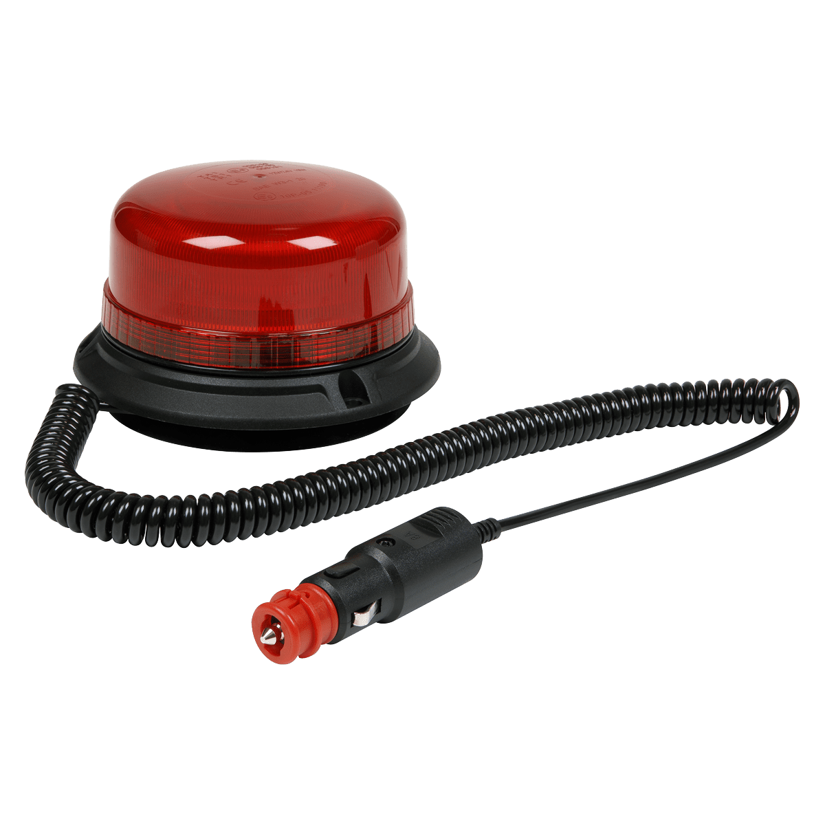 Warning Beacon with Magnetic Fixing SMD LED 12/24V - Red