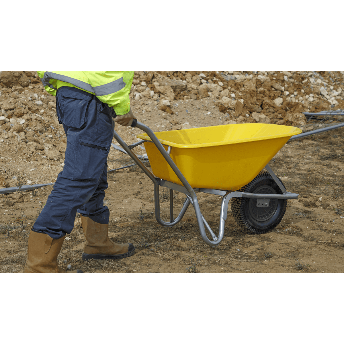 Wheelbarrow 100L Heavy Duty - Image 6