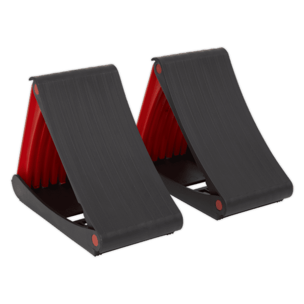 Folding Wheel Chocks - Pair