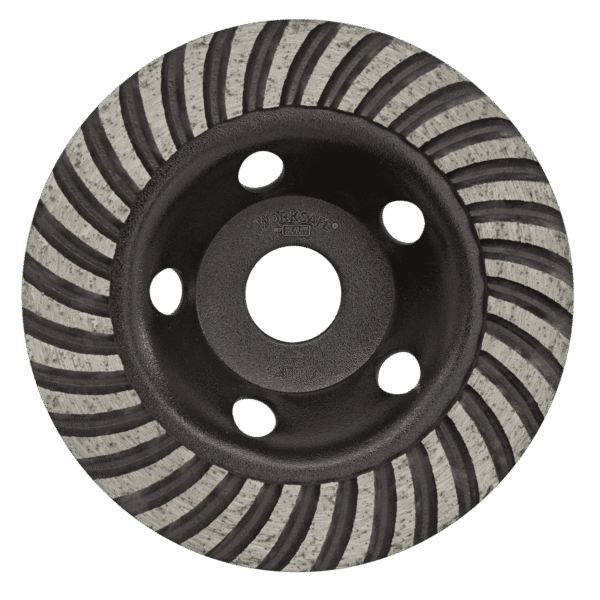 Worksafe® Turbo Row Concrete Grinding Head 125mm
