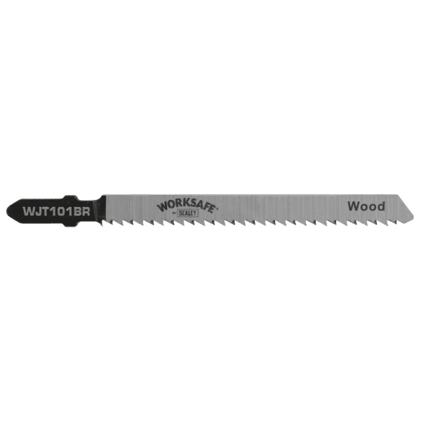 Jigsaw Blade for Wood & Plastics 75mm 10tpi - Pack of 5