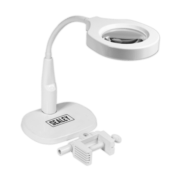 Dimmable Dual Mounting Magnifying Worklight 45 SMD LED 230V