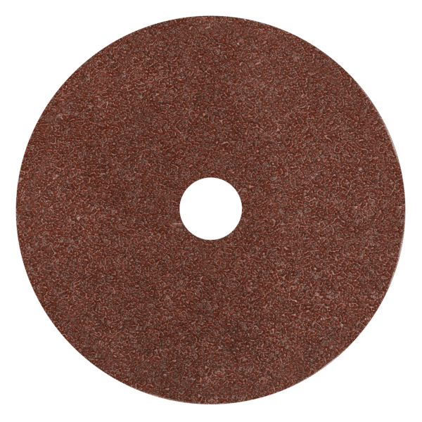 Worksafe® 115mm Fibre Backed Sanding Disc 24Grit - Pack of 25