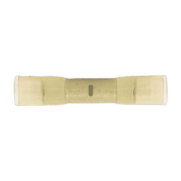Cold Seal Butt Connector 5.9mm, Yellow - Pack of 10
