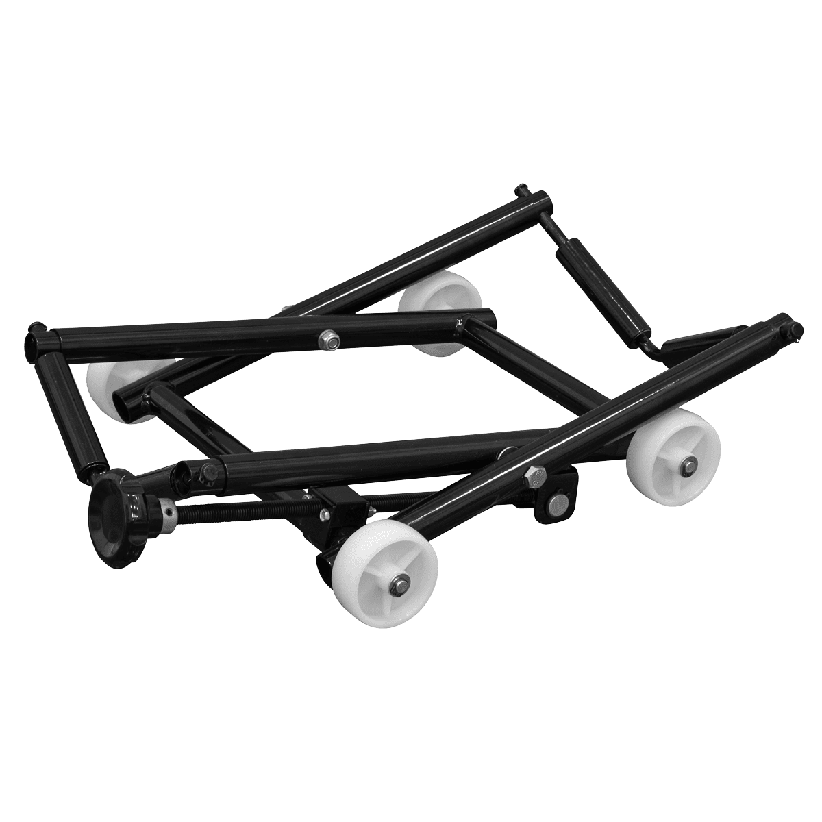 Motorcycle Wheel Adjustable Support with Rollers - Image 9