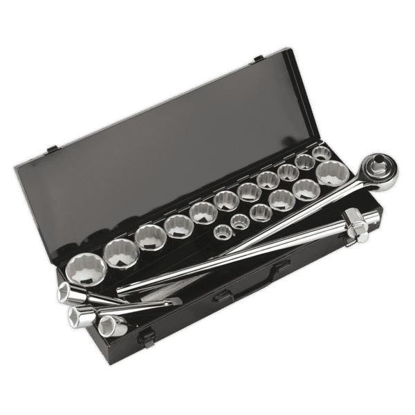 Premier Socket Set 3/4"Sq Drive 12-point 22pc