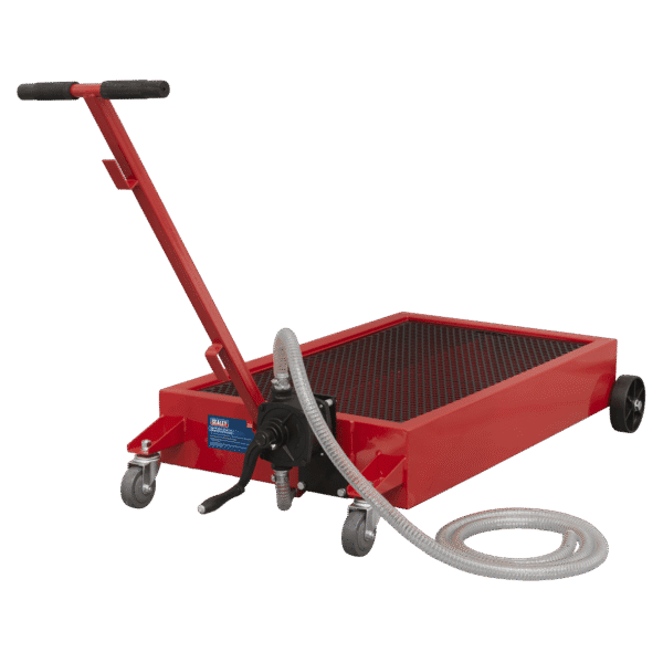 Low Level Oil Drainer with Pump 64L