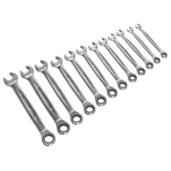 Premier Platinum Combination Ratchet Spanner Set 12pc