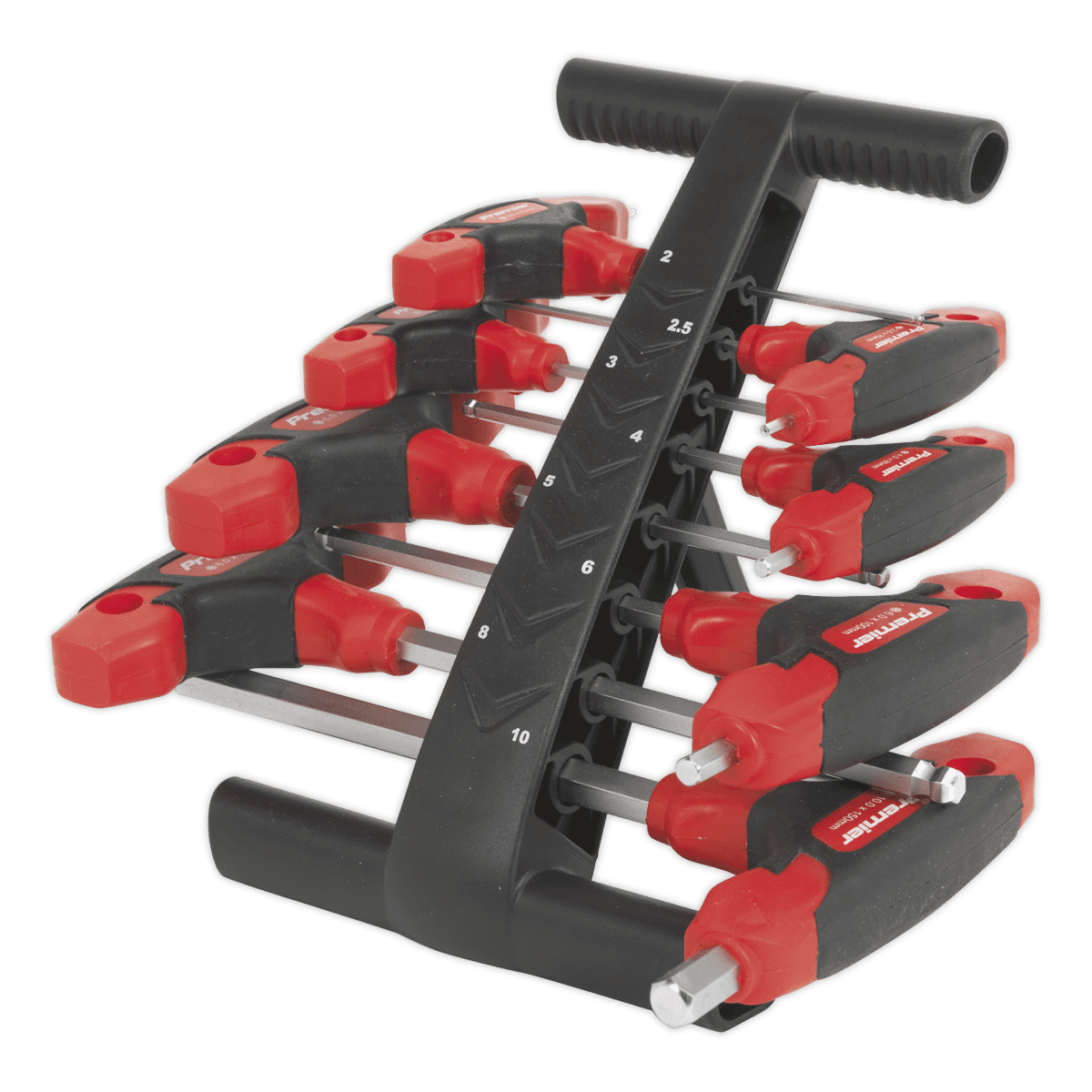 Premier T-Handle Ball-End Hex Key Set 8pc - Image 3
