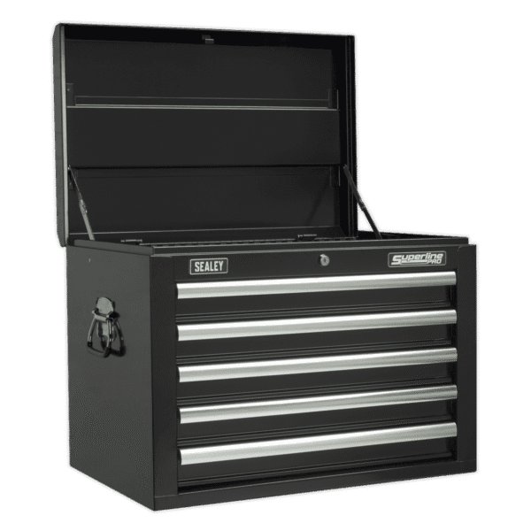 Superline PRO® Topchest 5 Drawer - Black