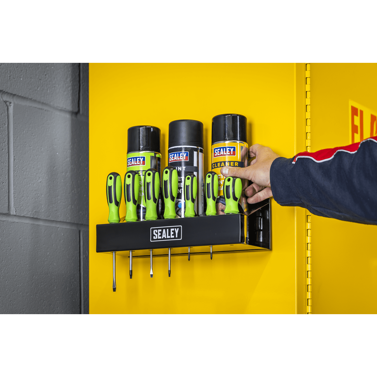 Magnetic Spray Can/Screwdriver Holder - Image 4