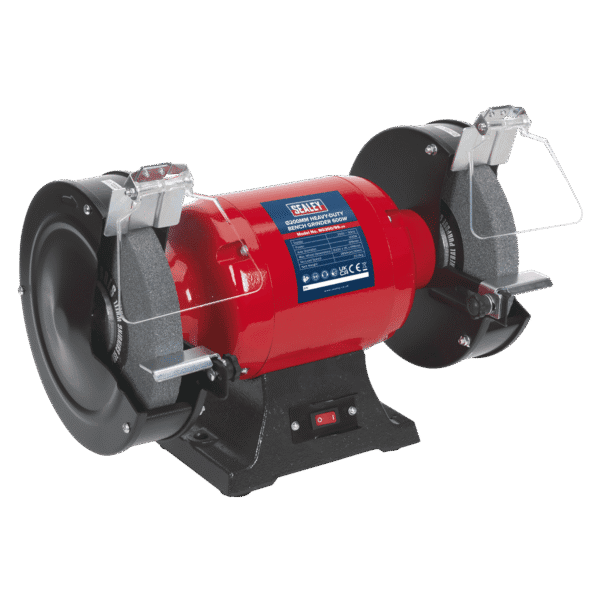 200mm Heavy-Duty Bench Grinder 600W/230V