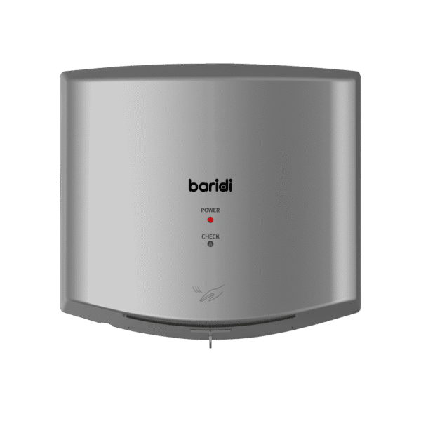 Baridi High Speed Hand Dryer with Auto-Sensor 1400-1650W - Silver
