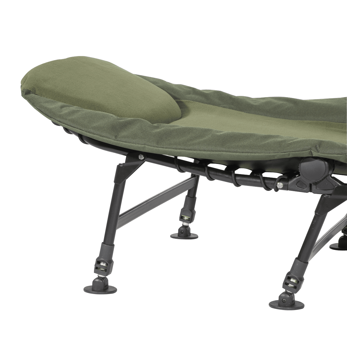 Dellonda Adjustable Bedchair with Fleece Mattress & Pillow - Image 9