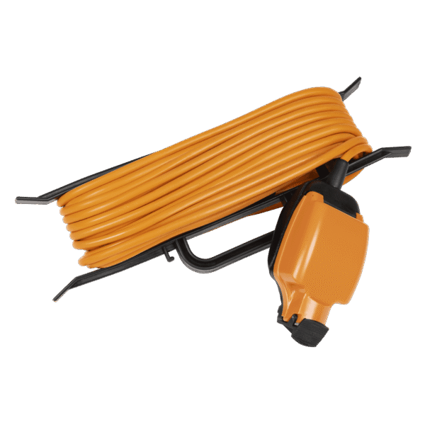 15m Weatherproof Extension Lead with H-Frame 1 x 230V