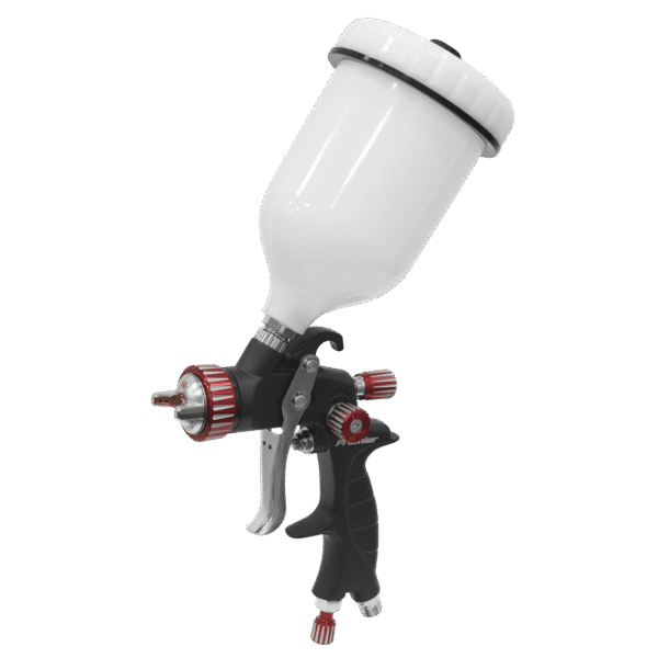 Premier Professional HVLP Gravity Feed Spray Gun 1.3mm Set-Up