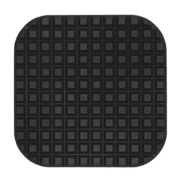 Square Safety Rubber Jack Pad 118.5mm - Type A
