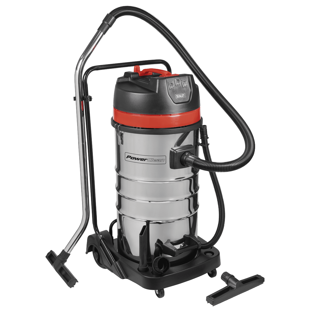 100L Vacuum Cleaner Wet & Dry with Stainless Steel Drum 3000W/230V