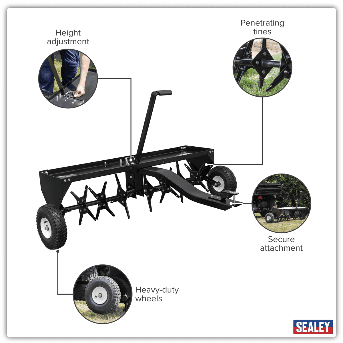 48"Tow Behind Plug Aerator - Image 13