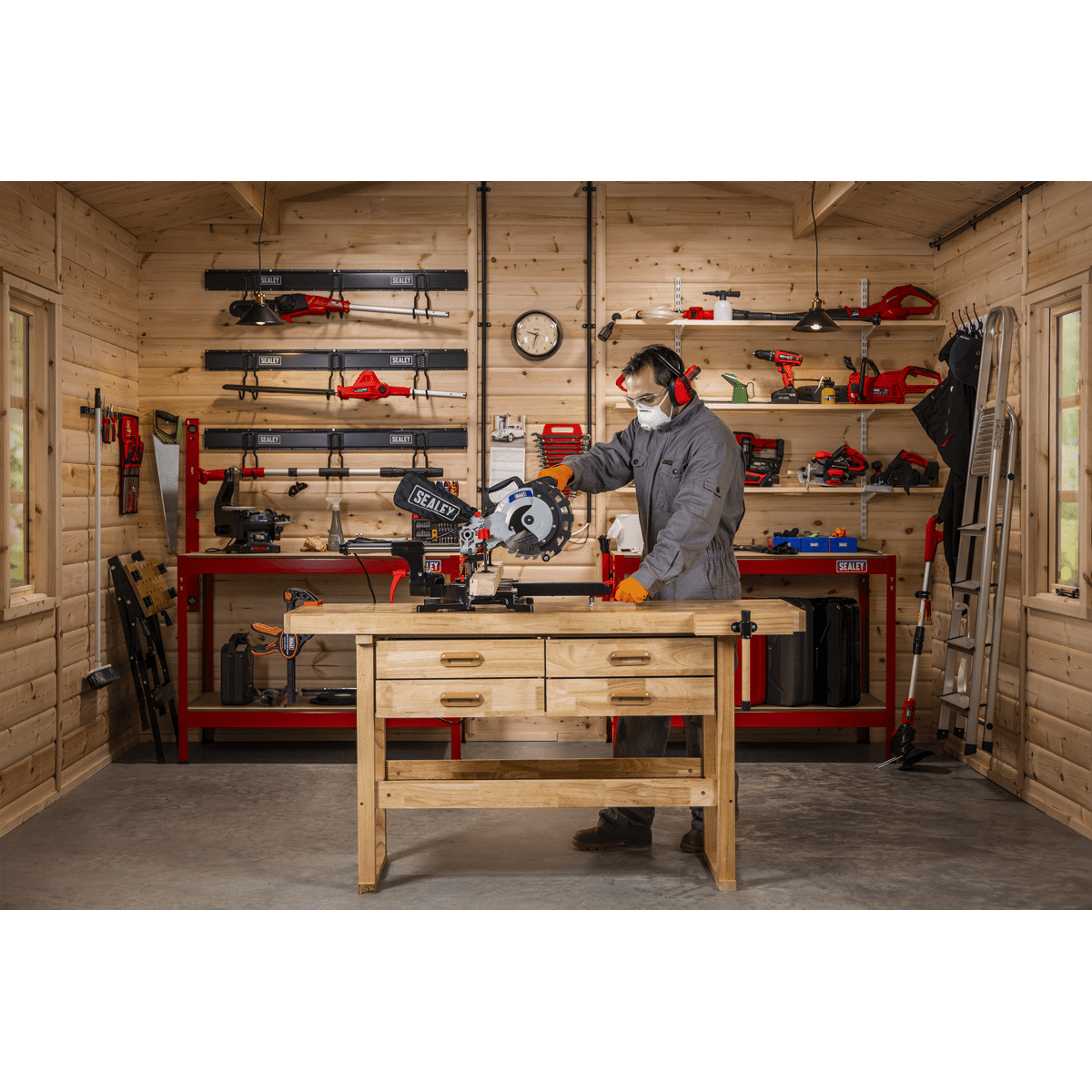 Sliding Compound Mitre Saw 216mm - Image 13