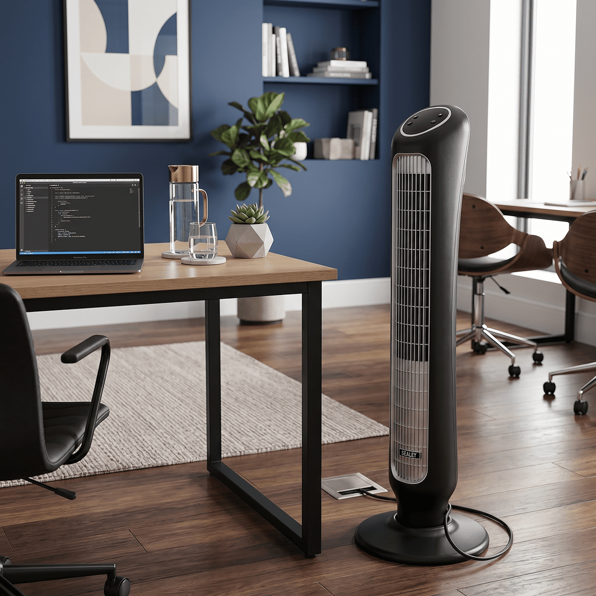 43" Quiet High Performance Oscillating Tower Fan 230V - Image 11